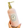 Botella de Plástico para Viaje Estilo Nórdico 250ml Botella Cilíndrica para Loción Tónico Esencia Botellas para Lavar y Proteger