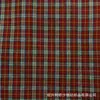 Tela de cuadros rojos teñida en hilo lista para usar en ropa, ropa para hombre y mujer, ropa para niños, pantalones, camisas, chaquetas, tela de forro, patrón de cuadros