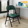 Cadeiras Dobráveis Espessadas Atacado Fabricante, Cadeiras Simples com Encosto, Cadeiras Portáteis de Jantar, Cadeiras de Treinamento, Cadeiras de Escritório para Reunião e Computador