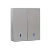 Panel de Control Remoto Inalámbrico RF433 Tipo Interruptor Cassette 86 Cableado Doméstico Sin Cables Pegatina Gratuita Iluminación Retrofit