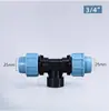 Accesorios para Barril Ton IBC Serie de Válvulas Adaptador de Interruptor Grifo Desviador Tubería de PVC Conexión de Dos Barriles Tres Vías Cuatro Vías 6/4 Pulgada