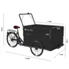 Carrito de puesto de mercado, Carrito de ventas móvil, Carrito de snacks, Carrito de flores de hierro, Carrito de piso, Carrito de puesto, Evento de promoción en triciclo