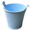Estilo Pastoral Cor Doce Balde Pequeno de Ferro Vaso para Flores Decoração de Casa Balde de Lata Vaso de Flores Boca 7.5 Fundo 5.5 Altura 7.5cm