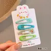 Novos Grampos de Cabelo Infantis para Meninas, Presilhas Bb para Bebês Que Não Danificam o Cabelo, Grampos Laterais para Franjas de Menininhas, Acessórios de Cabelo