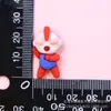 Animación de Dibujos Animados Superman Accesorios de Resina Pegamento de Crema Zapatos con Agujeros DIY Material Hecho a Mano Accesorios para Fundas de Teléfono Móvil Llavero