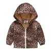 Chaqueta para niños y niñas, primavera y otoño, gorro fino, camisa con cremallera de moda bonita para bebés, abrigo para niños
