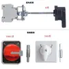 Interruptor de Aire Dz47 Manija Extensión Pequeño Interruptor Automático Nb1 Manija de Cierre