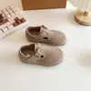 Nuevos Zapatos Infantiles Primavera/Otoño Mocasines para Niños Suela Suave Cómodos Zapatos para Gatear Bebé Zapatos de Cuero para Niñas