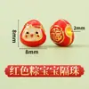 Colgante de Zongzi con Diseño de Goteo de Aceite, Pequeños Accesorios DIY para Pulseras y Dijes Hechos a Mano, Decoraciones de Cuerda Coloridas para el Festival del Bote del Dragón