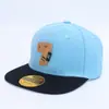 Gorra de Hip-Hop Informal de Ala Plana para Niños al por Mayor con Número Personalizado 7 para Niños, Gorra de Béisbol para Primavera y Verano, Gorra de Protección Solar para Edades de 3 a 8