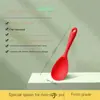 Uso doméstico espátula de silicona cuchara para sopa cucharón cuchara para arroz sartén antiadherente espátula de silicona especial resistente a altas temperaturas para cocina casera