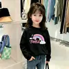 Camiseta interior básica de algodón puro para niños, top de moda para niña de otoño, estilo de manga larga para primavera y otoño, nueva camiseta moderna 2026