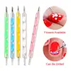 Kit de Armadura de Cristal para Principiantes en Uñas Kit de Polvo de Cristal Polvo Blanco Transparente Kit de Polvo con Brillo de 12 Colores Armadura Francesa Yan Xi