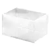 Caja Acrílica Personalizada Transparente a Prueba de Polvo Caja de Exhibición de Escritorio Caja Ciega Almacenamiento de Figuras Caja Acrílica de Plexiglás