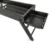 Churrasqueira para Uso Doméstico, Churrasqueira a Carvão, Suporte Dobrável Espessado para Churrasco, Churrasqueira a Carvão de Jardim Bbq, Portátil para Exterior
