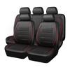 Funda de asiento de coche de comercio exterior general unida de cuero PU doble asiento delantero transfronteriza de venta caliente funda de cojín para todas las estaciones