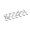 Personalización Transfronteriza W98PRO Teclado Inalámbrico de Doble Modo Pantalla Indicadora Nivel de Batería Gaming Oficina Computadora Portátil 103 Teclas Mac