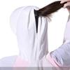 Chaqueta con Bloques de Color para Protección Solar para Mujer, Abrigo Fino de Seda Helada para Otoño con Capucha para Protección Solar, Ropa de Moda de Alta Gama de Tallas Grandes para Protección Solar