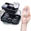 Molde de hielo de silicona Amazon con tapa molde para cubitos de hielo cuadrado redondo molde comercial grande de seis cavidades tipo panal 37 molde de silicona