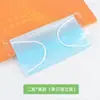 Directamente del fabricante, con elástico para la oreja plano, empaquetada individualmente, ligera, transpirable, mascarilla desechable de dos capas, protectora, a prueba de polvo y transpirable para el verano