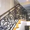 Vila estilo europeu guarda-corpo de ferro forjado corrimão Hotel Hotel Hotel Artesanato em Metal artesanato em ferro forjado corrimão de escada
