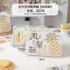Caja metálica para pastel de piña, caja de metal, caja de embalaje, caja pequeña para dulces, caja de embalaje para repostería, cajas vacías al por mayor