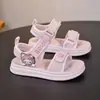 Sandalias Casuales con Estilo para Niñas 2025 Verano Nuevos Zapatos de Playa de Moda Lindos Estilo Princesa para Niñas Grandes