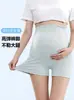 Shorts de Seguridad de Verano para Maternidad 10A Antibacterianos de Cintura Alta con Soporte Delgado para el Vientre - Shorts de Seguridad y Ropa Interior Dos en Uno