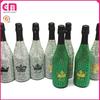 Garrafa de Vidro com Enfeite de Diamante, Garrafa de Vinho Espumante Champanhe, Garrafa de Vinho Tinto, Taça de Vinho, Copo de Vidro com Enfeite de Diamante, Garrafa de Vinho Espumante com Enfeite de Diamante