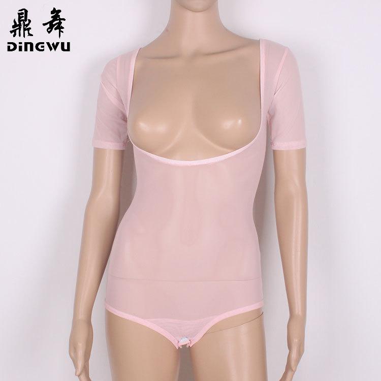连体托胸短袖-15