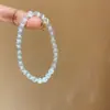 Pulseira de Contas de Opalita Doce Pulseira de Contas para o Dia a Dia Exquisita de Nicho Simples de Alto Nível