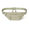 Bolsa de cintura esportiva multifuncional e versátil para homens e mulheres, bolsa de ombro transversal moderna e estilosa, bolsa de peito masculina portátil de grande capacidade