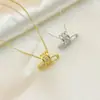 Moda Europea y Americana Multi-Círculo Pin Collar para Mujer Clip de Papel Cintura Pequeña Passepartout Cadena de Clavícula de Nicho Collar Versátil por Lote