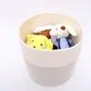 Nova cesta de armazenamento de fio de algodão estilo fresco simples caixa de sundries armazenamento cesta de sundries cesta de armazenamento de mesa trançada comércio exterior