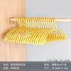 Gancho Semicircular para Ropa para Uso Doméstico, Gancho de Plástico Antideslizante para Adultos, Hombros Anchos Engrosados, Gancho sin Marcas, Engrosado y Antideslizante