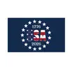 Bandera del Modelo Nuevo Americano del 250º Aniversario Transfronterizo Bandera de América 250 Bandera Arreglo de Escena Decorativa