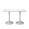 Juego de Mesa y Sillas Rectangulares de Lujo Ligero para Restaurantes de Comida Rápida, Mesas de Comedor Comerciales y Comedores