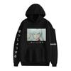 Suéter com capuz de primavera e outono de comércio exterior, peça única, com código europeu, venda quente de pulôver impresso, suéter masculino e feminino