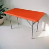 Mesa de Plástico Plegable de Aprendizaje Portátil Mesa para Puesto de Mercado Nocturno Rectangular Mesa de Entrenamiento para Barbacoa Mesa Larga para Pintar