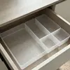 Caja de almacenamiento de PP, divisor de cajón, organizador de escritorio para maquillaje, rubor, cosméticos, estante
