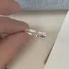 Anillo fino dulce y de moda para mujer, anillo abierto versátil apilable estilo ins de flor y mariposa, anillo de dedo índice de celebridad de internet de moda