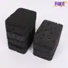 Esponja de Alga Marina Negra Transfronteriza para Cocina, Esponja para Lavar Platos No Grasosa, Bloque de Esponja Duradera para Lavar Platos y Fregar Ollas