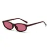 Gafas de sol estilo nuevo europeo y americano 2026 con diseño angular de ojo de gato, Montura pequeña de moda y única retro hip-hop