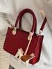 Bolso de Mano Nuevo Verano 2025 para Mujer Estilo Coreano Simple Moda Bolso Cuadrado Pequeño para Viajero Moderno Bolso Bandolera de Hombro