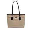 Bolso de Gran Capacidad para Todo Combinado para Mujer 2023 Nuevo Bolso Tote de Verano a la Moda Bolso de Hombro para Clase de Estudiante a Color de Contraste Bolso General