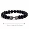 Pulseira de Cristal Dragão Verde Estrela Dourada para Homens, Acessórios de Aço Titânio, Não Desbota, Brinquedos Culturais, Contas para Mulheres, Joias Simples, Versátil e de Alta Qualidade