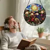 Espantalho do Sol Transfronteiriço Pingente de Vidro Colorido Ornamento de Vidro para Pendurar em Casa Decoração de Janela Colecionador de Sol de Jardim