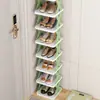 Novo Sapateira Simples Doméstica Armazenamento na Porta Removível Economizador de Espaço Quarto Armário de Sapatos Interno