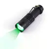 Lanterna Mini de Luz Roxa com Bateria de Longa Duração, LED Forte para Exterior, Zoom Telescópico, Lanterna Portátil de Liga de Alumínio