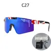 Gafas Pitviper Transfronterizas para Mujer, Gafas Deportivas Cortavientos de Alta Gama para Hombre, Gafas de Sol Polarizadas Coloridas para Adultos al Aire Libre